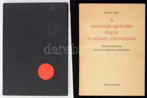 Eisenbund-Garvey-Wigner Az atommag szerkezete Akadémiai Kiadó, 1969 144p. Kiadói egészvászon kötésben + Jánossy Lajos A valószínűségelmélet alapjai és néhány alkalmazása, különös tekintettel mérési eredmények kiértékelésére Tankönyvkiadó 1967. A tétel első darabja a kor legmagasabb színvonalán álló alapmű, egyik szerzője Wigner Jenő, magyar származású, Nobel-díjas fizikus, aki ehhez a magyar kiadáshoz szívhez szóló előszót is írt.