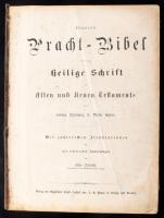 Delitsch, Otto; Illustrierte Pracht-Bibel oder die ganze heilige Schrift, des Alten und Neuen Testam...