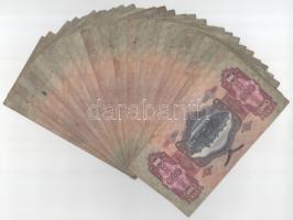 1930. 100P (30x) közte csillagos sorozatszám T:F,VG Adamo P17