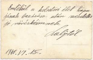 1940 Gyulafehérvár, Karlsburg, Alba Iulia; A Mailáth főgimnázium 1939-40-ben végzett növendékei. Vis...