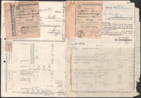 cca 1930 Elek Gyula vasáruk és háztartási cikkek nagykereskedése 4 darab fejléces számlája csatolmán...