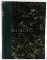 cca 1936-1938 A Pesti Napló képes mellékletének szórvány számai, egészvászon kötésbe kötve, szép áll...