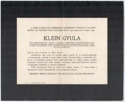 cca 1906, Dr. Fiadfalvi Nyerges Zsigmond Kolozsvármegye tiszti alügyésze és Klein Gyula Kolozsvári F...