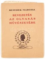 Benedek Marcell: Bevezetés az olvasás művészetébe. Bp., é.n. Dante. Kiadói papírkötésben, Hozzá a szerző által DEDIKÁLT kísérő kártya