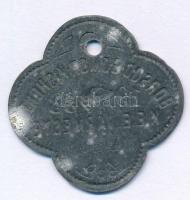 1933. "Borsod, Gömör és Kishont Vármegye" Zn ebadójegy / kutyabárca, "10624" sor...