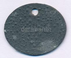 1924. "Borsod, Gömör és Kishont Vármegye" Zn ebadójegy / kutyabárca, "4599" sors...