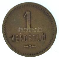 DN "Diósgyőri Fogyasztási Szövetkezet - Diósgyőr Vasgyár / 1 Vendéglő" Cu bárca T:XF