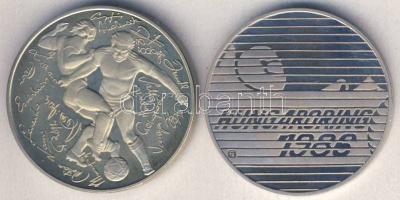 1986. "Labdarúgó VB-Mexikó" ffém emlékérem + "Hungaroring-első magyar nagydíj" f...