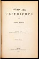 Theodor Mommsen: Römische Geschichte I-III. Bände. Berlin, 1874-1875, Weidmannsche Buchhandlung. Ném...