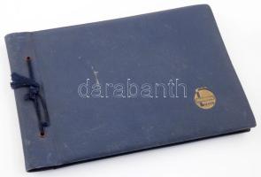 cca 1960/80, cca 35-40 darab ipari és műszaki fotó, német nyelvű feliratokkal, mappába rendezve, klf...