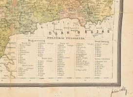 1877 A Magyar Sz. Korona országai Magyarország, Erdély, Horvát-Tótország és a katonai őrvidék új tér...