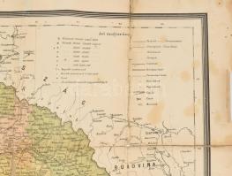 1877 A Magyar Sz. Korona országai Magyarország, Erdély, Horvát-Tótország és a katonai őrvidék új tér...