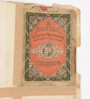 1877 A Magyar Sz. Korona országai Magyarország, Erdély, Horvát-Tótország és a katonai őrvidék új tér...