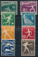 Hollandia 1928 Mi 205-212 (Mi EUR 110,-) (3C, 10C hajtott / folded)