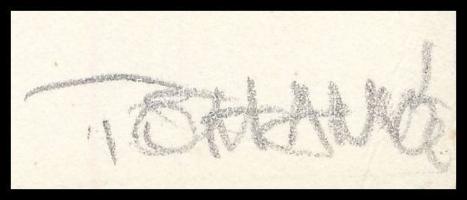 Tóth Anikó: Cím nélkül. Szitanyomat, papír, jelzett 11x16 cm