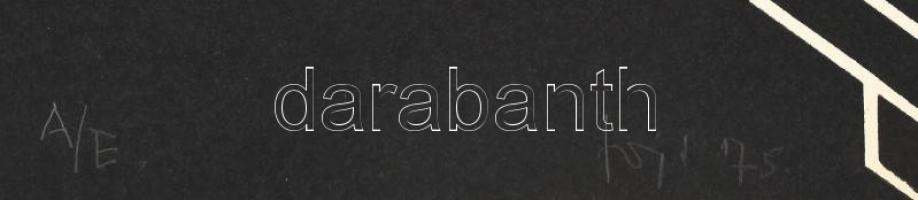 Fajó János (1937-2018): Konstruktivista kompozíció (cím nélkül), 1975. Szitanyomat, karton. Jelezve ...