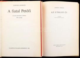 Dienes András 2 Petőfi témájú könyve: 

A fiatal Petőfi. (A költő származása és életútja 1838 nyar...