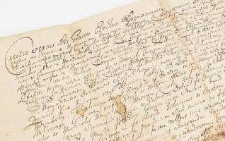 1725. május 4. Kolozsvár, Habsburg III. Károly (1685-1740) magyar király latin nyelvű oklevele, vall...