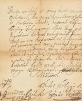 ca 1750-1800 Kb 30 db nagyrészt XVIII. századi kárpátaljai vonatkozású részben magyar nyelvű ex offo...