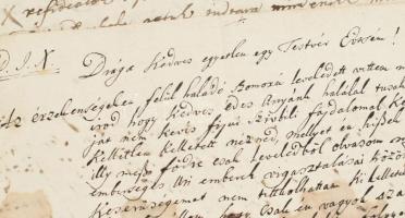 ca 1750-1800 Kb 21 db nagyrészt XVIII. századi kárpátaljai vonatkozású részben magyar nyelvű ex offo...