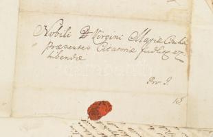 ca 1750-1800 Kb 21 db nagyrészt XVIII. századi kárpátaljai vonatkozású részben magyar nyelvű ex offo...