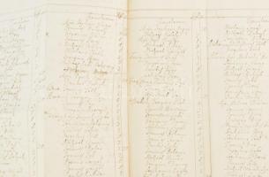 1767 Ugocsa megyei nemesek hadi adó összeírása. Repartitio. 5 beírt oldalon