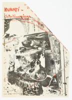 1983 Szamizdat Artpool Szirtes János plakát és meghívó