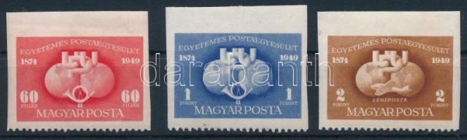 1949 UPU D sor, 3 oldalon fogazatlan, alul fogazott (18.000)