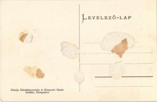 Beregszász, Beregovo, Berehove; Kálvin tér, Engel Jenő könyvnyomdája, Klein Vilmos bútor raktára, üz...