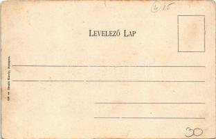 Budapest I. Döbrentei tér, Tabán, Czigler-féle sarok palota, Erzsébethíd kávéház, Steinfeldi sörház,...