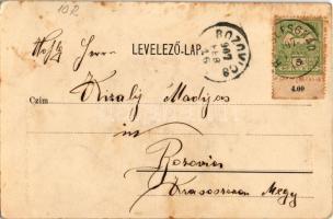 1907 Titel, Kálvária kápolna. Scmidtmayer F. és fiai kiadása / Kalvarien Kapelle / calvary chapel (f...