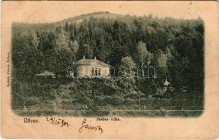 1903 Lőcse, Levoca; Justus villa. Latzin János kiadása (fl)