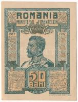 Románia 1917. 50b T:F szép papír Romania 1917. 50 Bani C:F fine paper Krause P#71