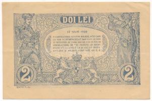 Románia 1920. 2L T:F szép papír
Romania 1920. 2 Lei C:F fine paper
Krause P#27