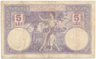 Románia 1920. 5L T:F Romania 1920. 5 Lei C:F Krause P#26