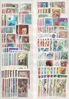 100 klf komplett sor + 100 klf egyedi bélyeg / 100 different set + 100 stamps