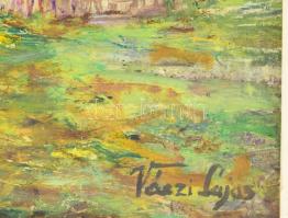 Váczi Lajos: Töredezett dorozsmai szélmalom. Tempera, olaj, 37x50 cm