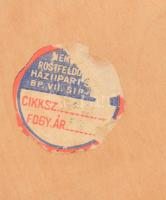 Apa és fia. Zománcfestett réz dombor kép fa keretben. 31x16 cm Jelzés nélkül