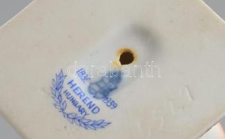 Herendi Matyó Madonna. Terv.: Lux Elek. Jelzett, kézzel festett, hibátlan, m: 18,5 cm