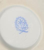 Herendi virágmintás oroszlánkörmös váza. Jelzett, hibátlan, m: 10 cm