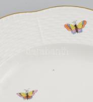 Herendi Rothschild mintás kínáló. Jelzett, hibátlan, 34x25 cm