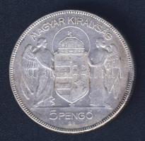 1930. 5P Ag "Horthy" T:3