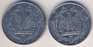 Olaszország 1940. 2L (2x) T:2
