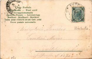 1904 St. Peter in der Au. Art Nouveau floral (fl)