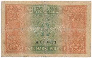 Lengyelország / Német megszállás 1917. 2M szövegben "jeneral" T:G Poland / German occupati...