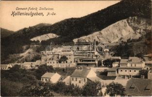 Kaltenleutgeben, Cement-Fabrik Stollwiese / factory (fl)