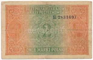 Lengyelország / Német megszállás 1917. 2M szövegben "General" T:VG Poland / German occupat...