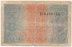 Lengyelország / Német megszállás 1917. 1M szövegben "General" T:G Poland / German occupati...