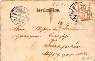 1904 Budapest XII. Széchenyi hegyi vasútállomás, Kirándulás a Svábhegyi Fogaskerekű vasúthoz. Montáz...