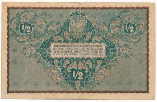 Lengyelország 1920. 1/2M T:F Poland 1920. 1/2 Marek C:F Krause P#30